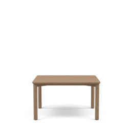 Gather Dining Table Square Oak - Oak: Grey Oil / 130cm / Filled