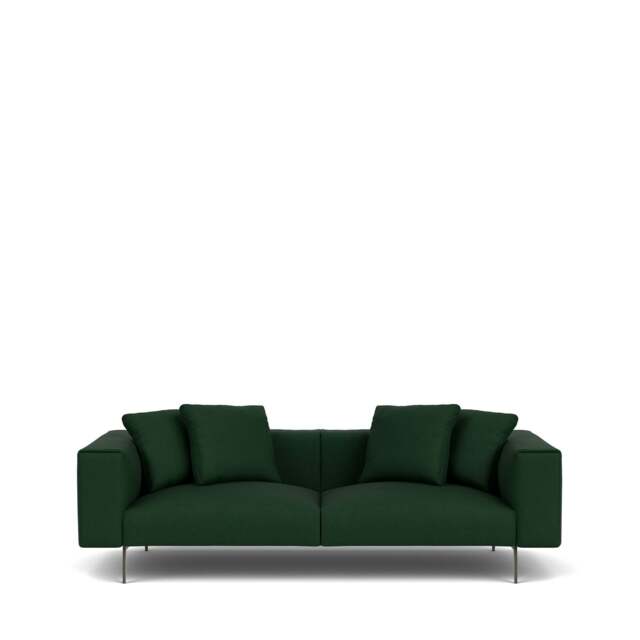Pelham 3-Seater Sofa - Wool: Forest Green
