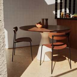 Orby Dining Chair Walnut - thumbnail 3