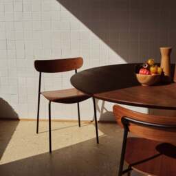 Orby Dining Chair Walnut - thumbnail 2