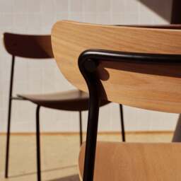 Orby Dining Chair Oak - thumbnail 6