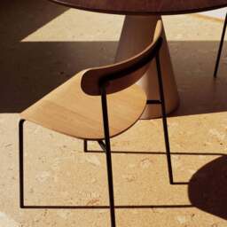 Orby Dining Chair Oak - thumbnail 4