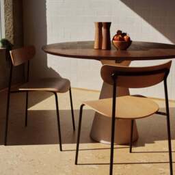 Orby Dining Chair Oak - thumbnail 3