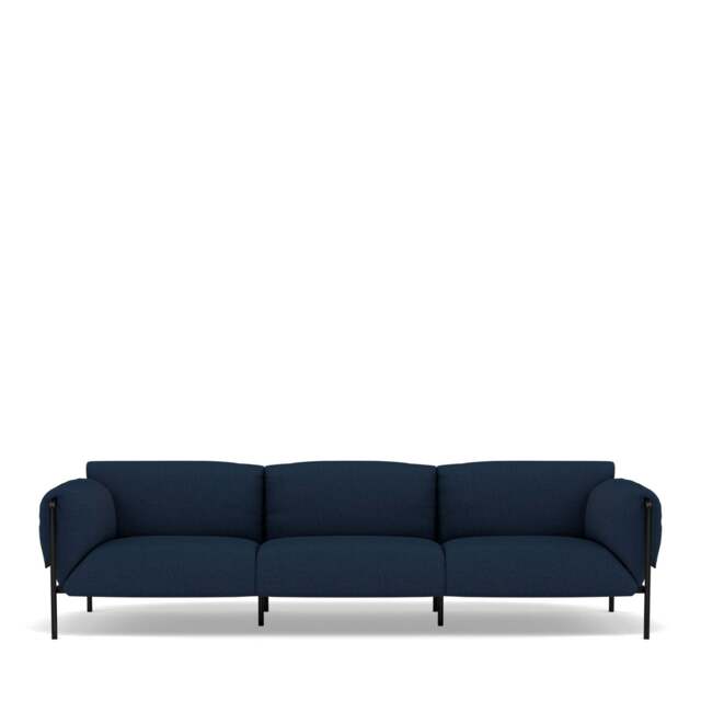 Fold Indoor 3-Seater Sofa With Arms - image 1