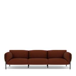 Fold Indoor 3-Seater Sofa With Arms - thumbnail 3