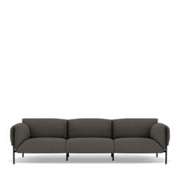 Fold Indoor 3-Seater Sofa With Arms - thumbnail 6