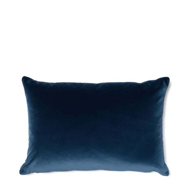 Otto Cushion Duro Velvet Zaffre 40 x 60cm - image 1