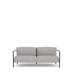 Fold Outdoor 2-Seater Sofa - Dolce: Pewter