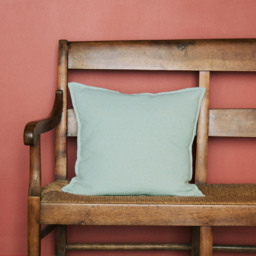Wallis Linen Cushion Cover Celadon 50 x 50cm - thumbnail 2