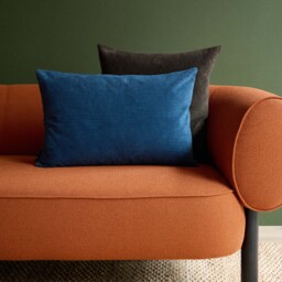 Miller Corduroy Velvet Cushion Cover Petrol 40 x 60cm - thumbnail 2