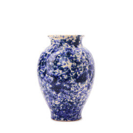 Splatter Vase in Blue By The Conran Shop
