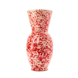 Splatter Vase in Red & Pink By The Conran Shop