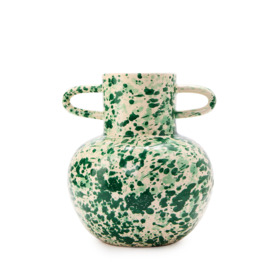 Splatter Vase in Green By The Conran Shop
