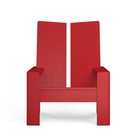 AD11 Outdoor Lounge Chair in Red By The Conran Shop