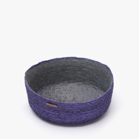 Round Basket Cobalt & Grey By The Conran Shop