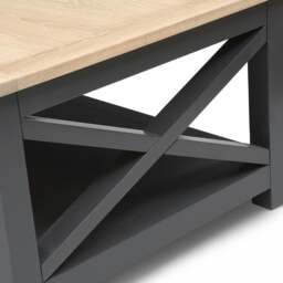 Coffee Table - Chester Charcoal - The Cotswold Company - thumbnail 7