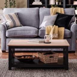 Coffee Table - Chester Charcoal - The Cotswold Company - thumbnail 1