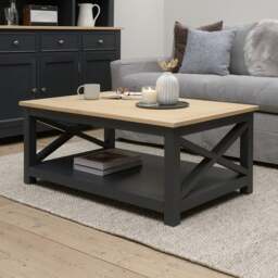 Coffee Table - Chester Charcoal - The Cotswold Company - thumbnail 2