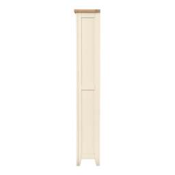 Tall Slim Bookcase - Chester Classic Cream - The Cotswold Company - thumbnail 3