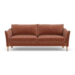 4 Seater Sofa - Cinnamon - Eco Chenille - Robinson - The Cotswold Company - thumbnail 2