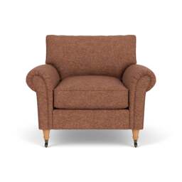 Armchair - Brick Marl - Aquaclean Oxford - Osbourne - The Cotswold Company - thumbnail 2