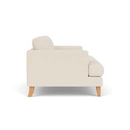 Large 2 Seater Sofa - Cream - House Weave - Jackson - The Cotswold Company - thumbnail 3