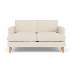Large 2 Seater Sofa - Cream - House Weave - Jackson - The Cotswold Company - thumbnail 2