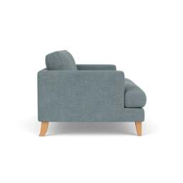 Large 2 Seater Sofa - Teal marl - Rustic weave - Jackson - The Cotswold Company - thumbnail 3