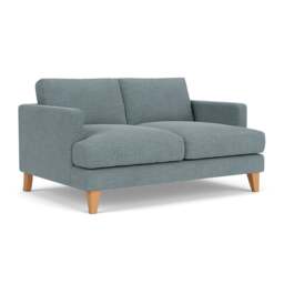 Large 2 Seater Sofa - Teal marl - Rustic weave - Jackson - The Cotswold Company