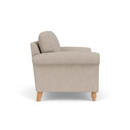 2 Seater Sofa - Natural - Luxury Italian Linen - Hurley - The Cotswold Company - thumbnail 3