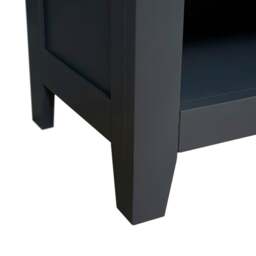 Large Open Shoe Bench - Chester Charcoal - The Cotswold Company - thumbnail 7