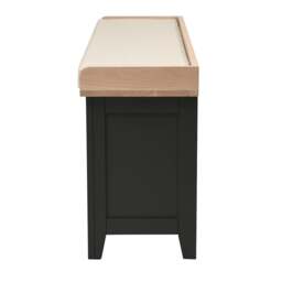 Large Open Shoe Bench - Chester Charcoal - The Cotswold Company - thumbnail 3