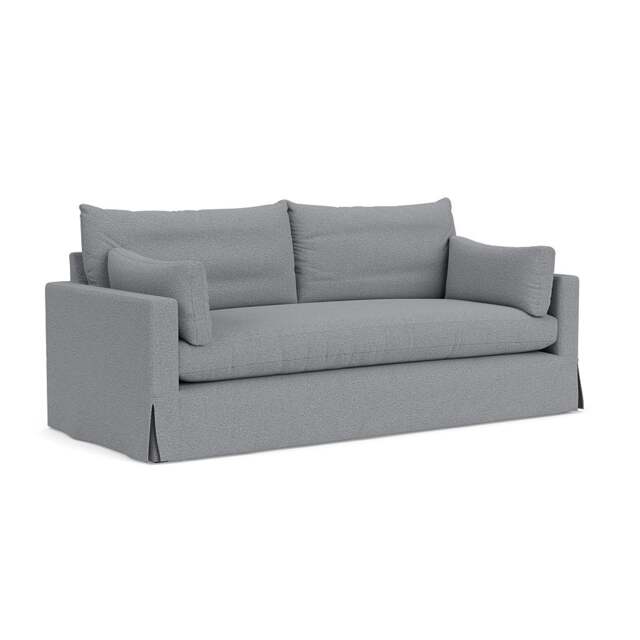 4 Seater Sofa - Blue Marl - House Weave - Ashton - The Cotswold Company - image 1