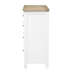 5 Drawer Chest - Chester Pure White - The Cotswold Company - thumbnail 5