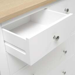 5 Drawer Chest - Chester Pure White - The Cotswold Company - thumbnail 7