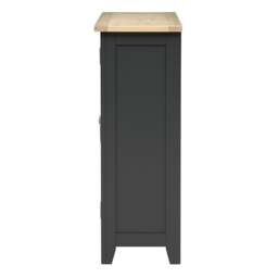 Large Shoe Cupboard - Chester Charcoal - The Cotswold Company - thumbnail 6