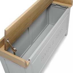 Hallway Boot Bench Set - Chester Dove Grey - The Cotswold Company - thumbnail 6