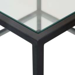 Foxcote Metal & Glass Side Table - The Cotswold Company - thumbnail 3