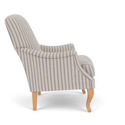 Armchair - Indigo - Kingham Stripe - Elsie - The Cotswold Company - thumbnail 3