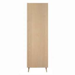 Oakridge Blonde Oak Double Wardrobe - The Cotswold Company - thumbnail 5