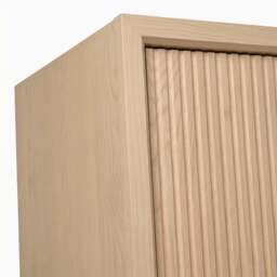 Oakridge Blonde Oak Double Wardrobe - The Cotswold Company - thumbnail 6