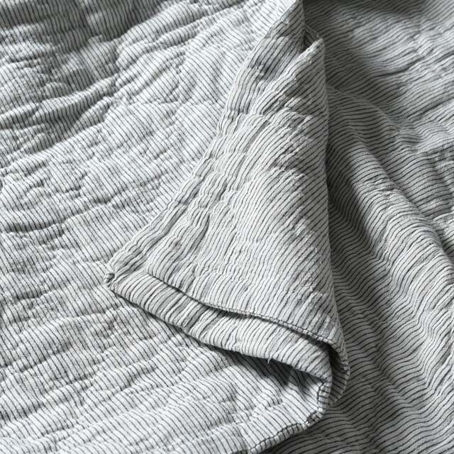 Needle Stripe Bed Throw - Home Accessories - The Cotswold Company - image 1