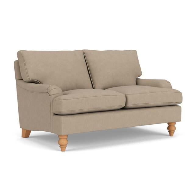 2 Seater Sofa - Natural - House Linen Mix - Morris - The Cotswold Company - image 1