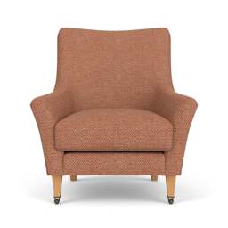 Armchair - Brick - Herringbone Weave - Martha - The Cotswold Company - thumbnail 2