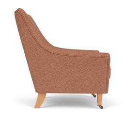 Armchair - Brick - Herringbone Weave - Martha - The Cotswold Company - thumbnail 3
