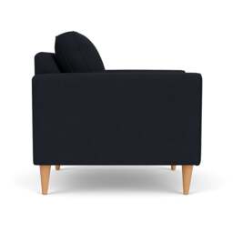 Armchair - Ink - House Linen Mix - Saxon - The Cotswold Company - thumbnail 3