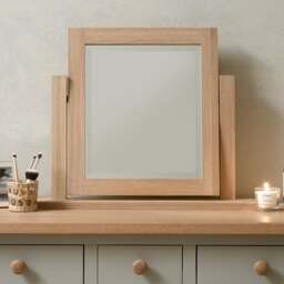 Dressing Table Mirror - Chester Oak - The Cotswold Company - thumbnail 2