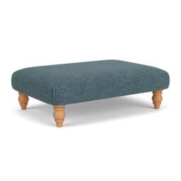 Foot Stool - Lake Marl - Aquaclean Oxford - Clara - The Cotswold Company - thumbnail 1