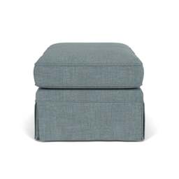Foot Stool - Teal marl - Rustic Weave - Dawson Small - The Cotswold Company - thumbnail 3