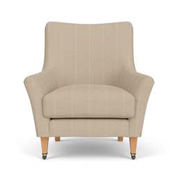 Armchair - Natural - Compton Stripe - Martha - The Cotswold Company - thumbnail 2